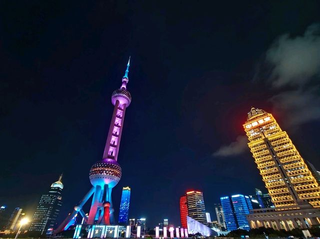 上海外灘江景最chill🌃