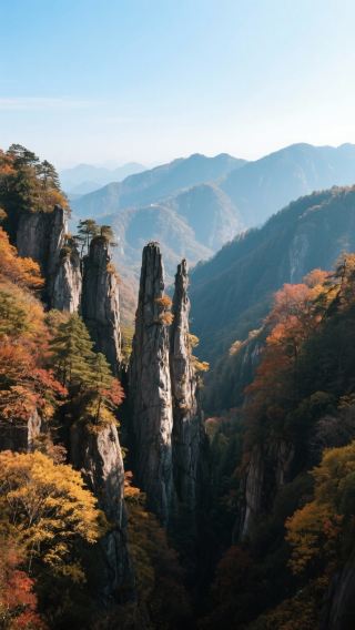 Four days and three nights in Guangwu Mountain in November, check in at China's No.1 Red Leaf Mountain!