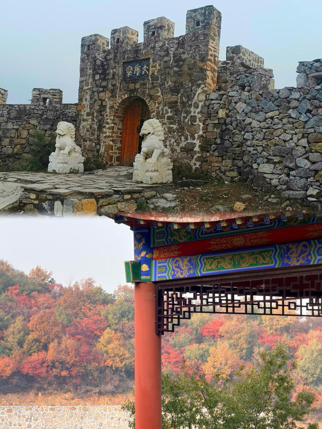 鄭州1h直達！0元賞紅葉的“小長城”美哭了