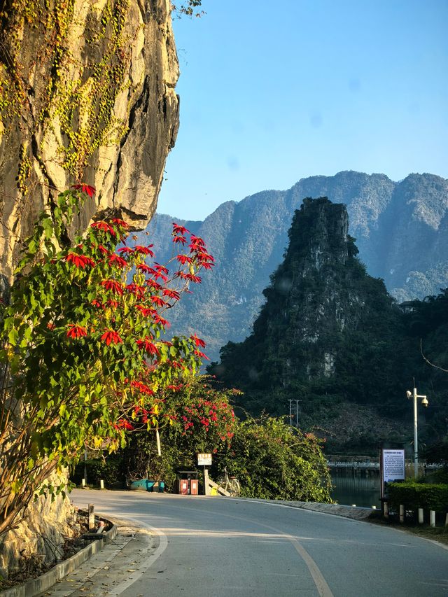 深藏於桂西群山之中的浩坤湖～秋天才是最好的觀賞時節
