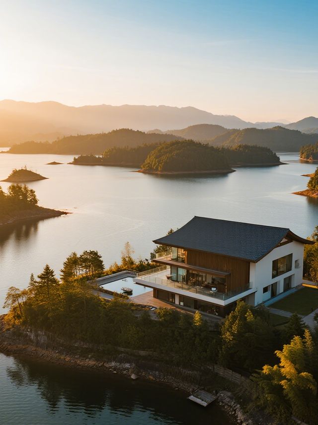 千島湖安嵐親子遊,跌入吳冠中筆下的「黑白灰」美學 千島湖安嵐親子遊,跌入吳冠中筆下的「黑白灰」美學