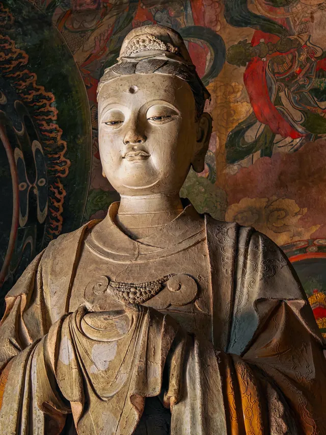 與金代「周迅」對視眼裡藏著人間所有慈悲 與金代「周迅」對視眼裡藏著人間所有慈悲