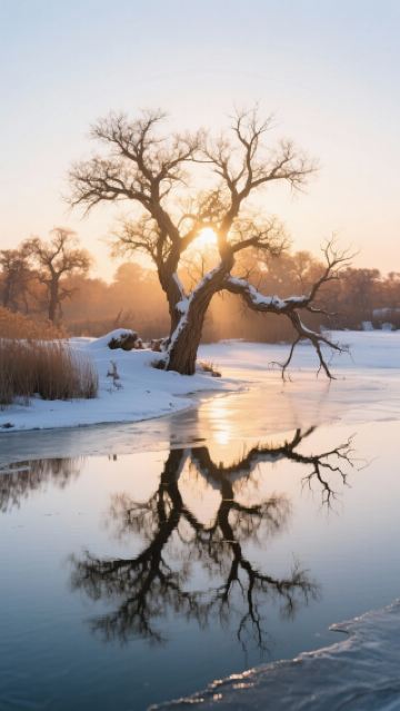 Southern Xinjiang Winter Wonderland: Bachu Red Sea Poplar Forest Off-the-Beaten-Path Travel Guide｜¥1198 to Explore the Ice