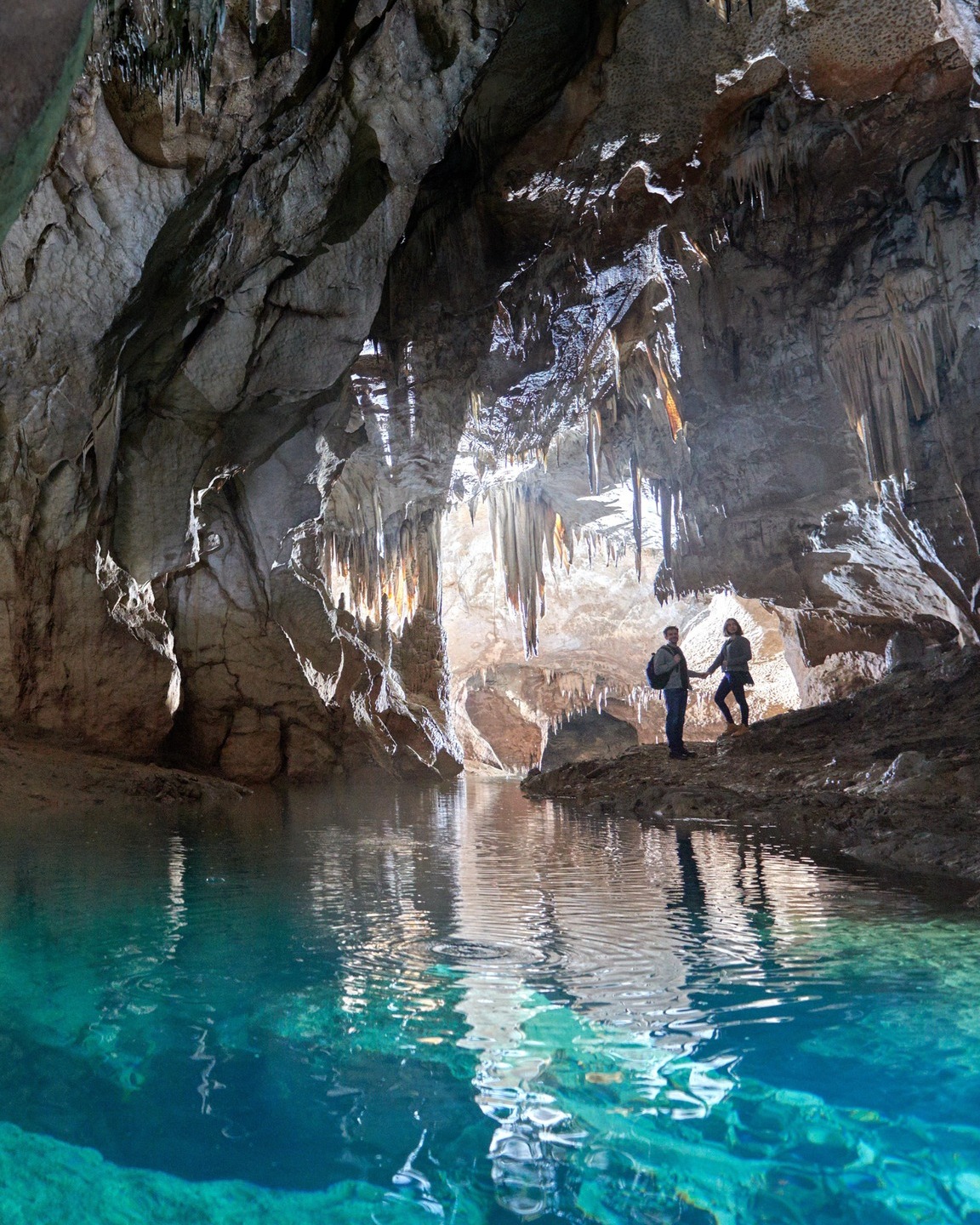 Postojna Cave, promising you a magical journey to the depths of the earth