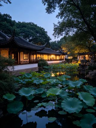 쑤저우 5대 원림 야간 연장 개방! 강남 여름밤의 시적 정취를 열다