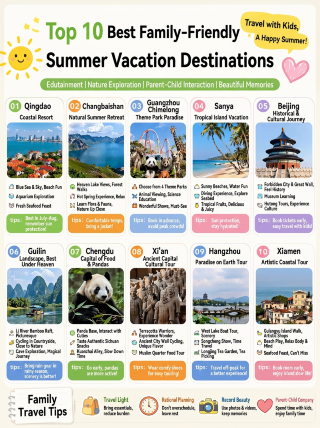 Avoid crowds and pitfalls! A list of 10 hidden gem cities perfect for summer family trips