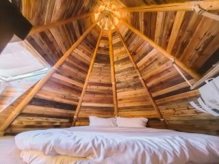 This tent hotel has everything sorted for the kids, and I finally got to relax