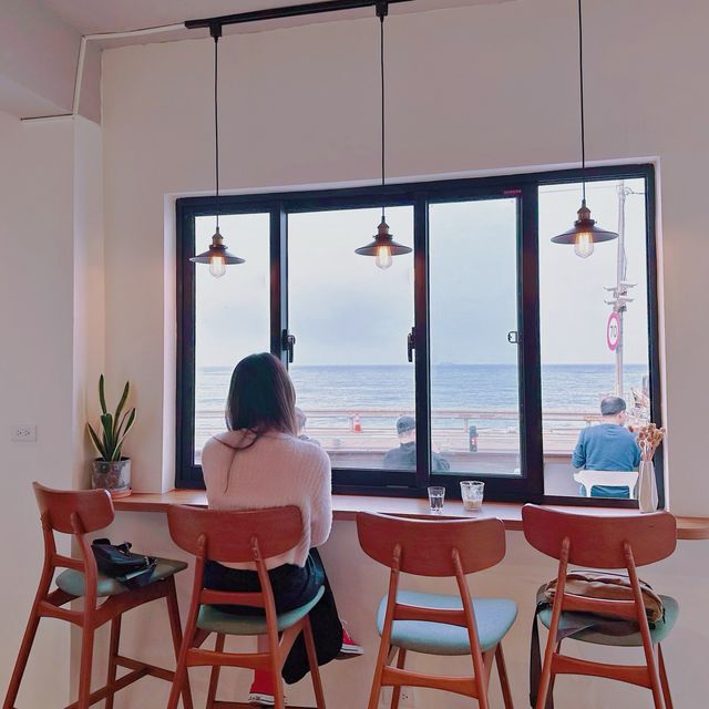 台灣北海岸探店｜這樣的海景咖啡廳我可以待一整天♥️