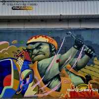 Street Art บนกำแพง - เชียงใหม่