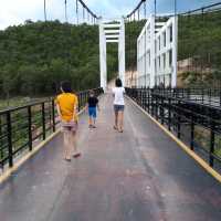ชมวิวสะพานแขวนเชื่อมใจ ไฮไลท์เขื่อนแม่กวง