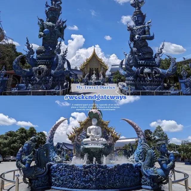 Wat Rong Suea Ten (Blue Temple) 