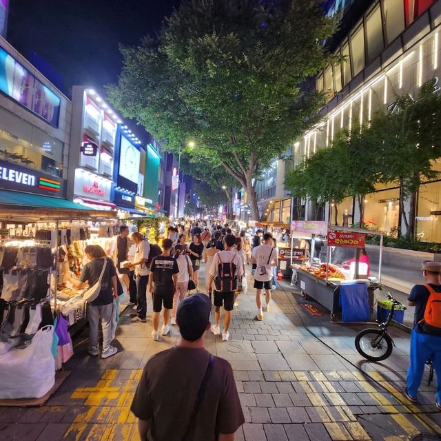 Be spoiled for choice in Myeongdong