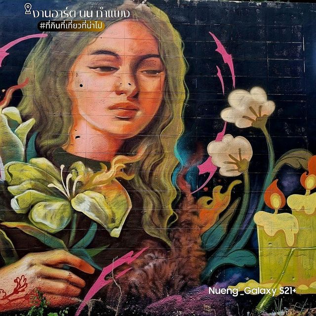 Street Art บนกำแพง - เชียงใหม่