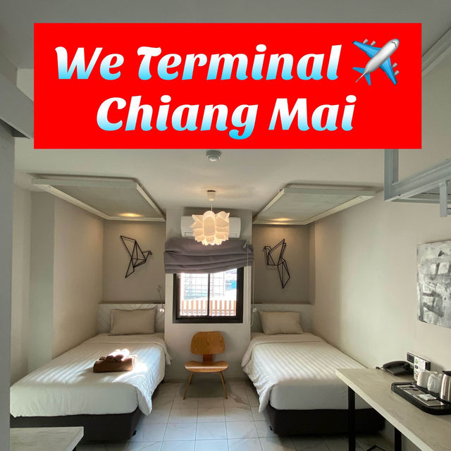 แอ่วเชียงใหม่ ไฟลต์ล่าสุด✈️ มาพักที่ WE Terminal