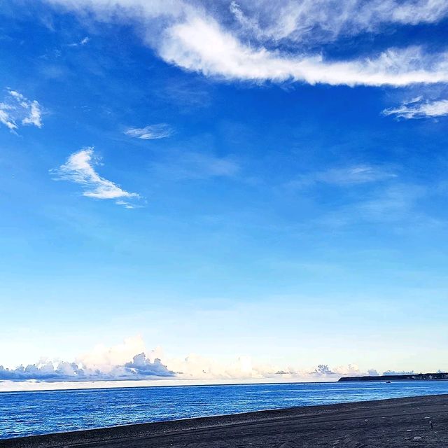 這樣的藍天、海、天空鏡喜歡嗎