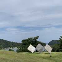 Outdoor Art Space - Lee Ufan Museum- Naoshima 