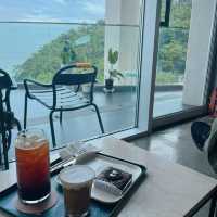 釜山　松島ケーブルカーに乗っていくカフェ