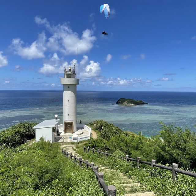 石垣島最北端のスポット平久保崎灯台