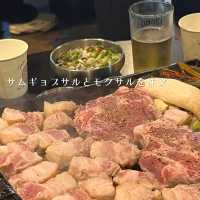 【ソウル・蚕室】ネギ入りタレが美味い！サムギョプサル店