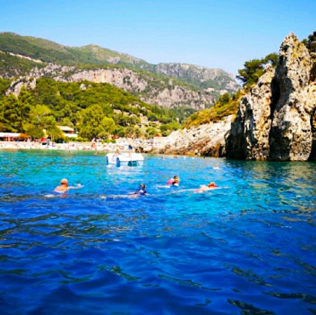 STUNNING BEACH IN CORFU!