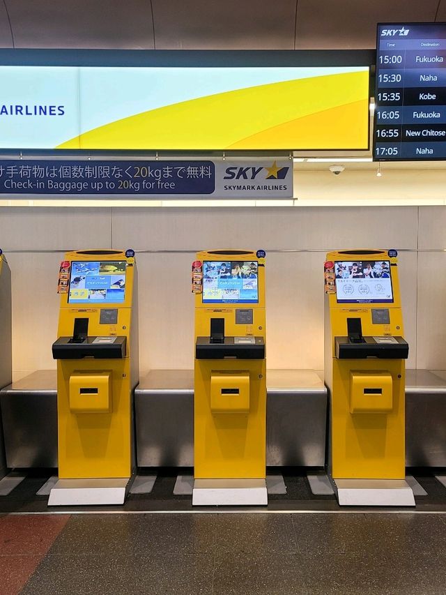 スカイマークで国内旅行