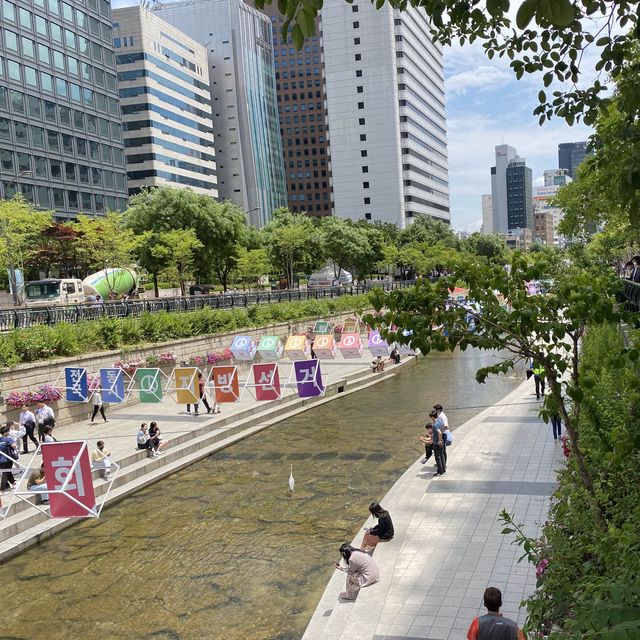 Cheonggyecheon: Urban Oasis in Seoul's Heart