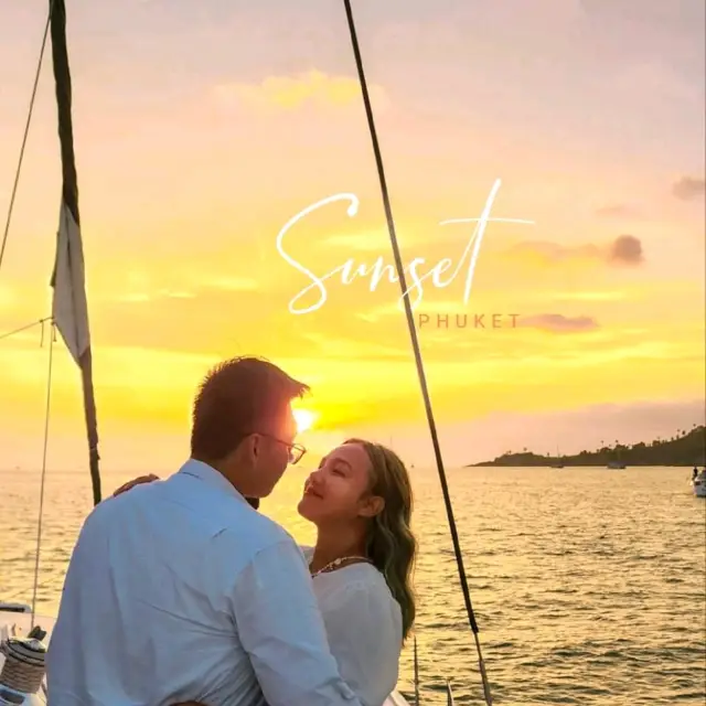 Take my boyfriend to see the sunset at the beach in Phuket 🌅