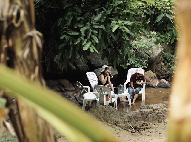 The Hidden Falls ในสวนลับ ลานกางเต็นท์ริมลำธาร🌿