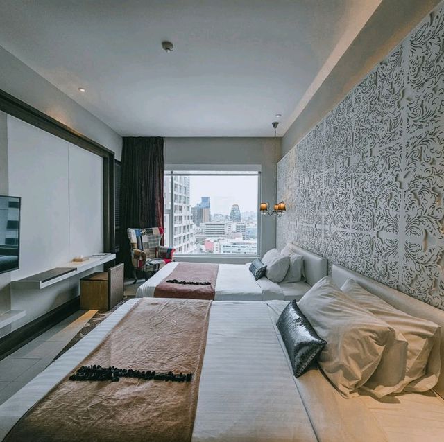 ที่พักกรุงเทพ ทำเลดี rooftop สวย