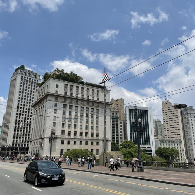 Exploring downtown São Paulo