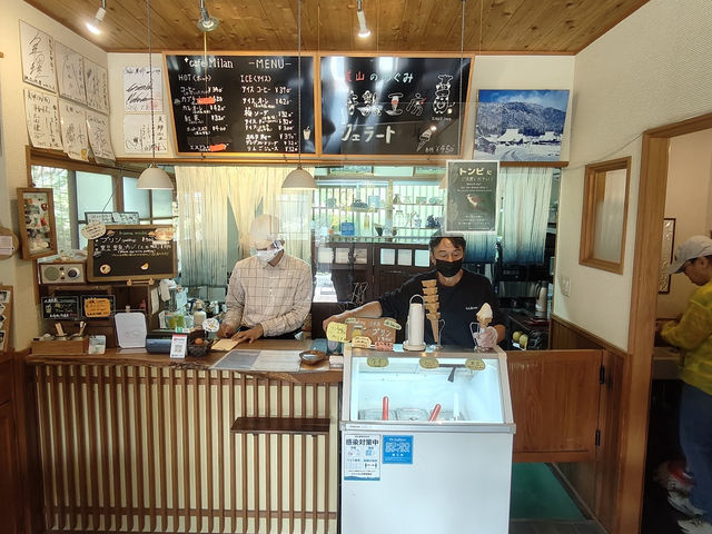 Cafe Milan คาเฟ่น่ารักในหมู่บ้านคายาบุกิ Kyoto