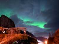 Northern Light at Hamnoy, Norway