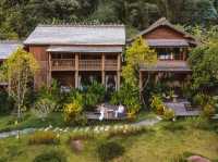 ที่พักติดลำธาร หมู่บ้านสะปัน จ.น่าน
