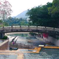 สวนสาธารณะใหญ่ ที่สุดสายรถไฟฟ้า Tuen mun 