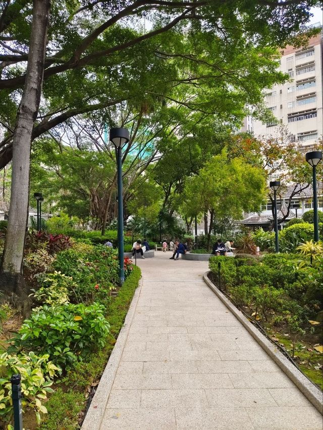 香港丨城市裡的世外桃源丨賽馬會德華公園