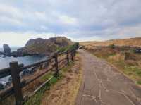 Strolling at Seopjikoji at Jeju Island