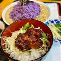 【有特色的紫薯蕎麥麵店 - 番所亭 Banjutei】