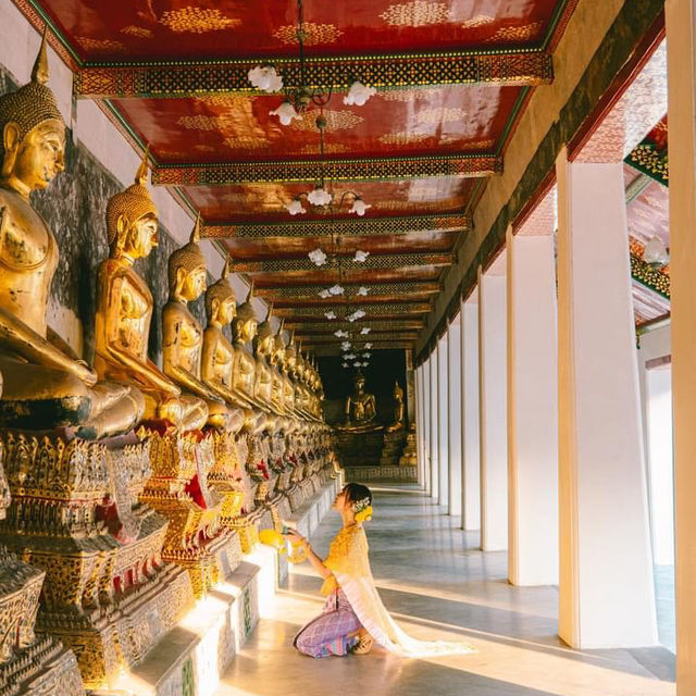 เที่ยววัดรับปีใหม่ไทย ที่วัดสุทัศน์ เสาชิงช้า ⛩️