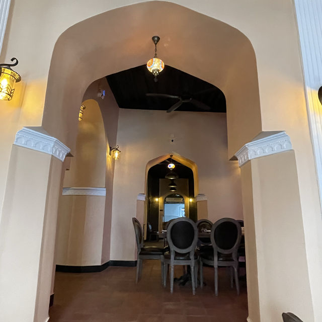 Beautiful restaurant in Stone Town 