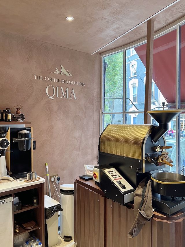 倫敦賣相精美的特色咖啡-Qima Cafe