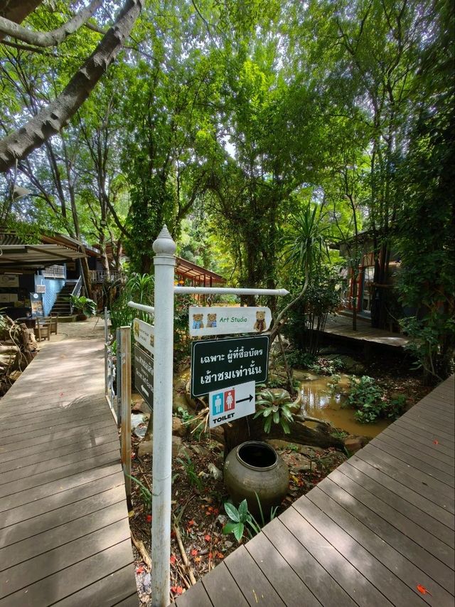 「泰國祕密花園」：拈花惹草、手工藝工作坊，喝咖啡休息