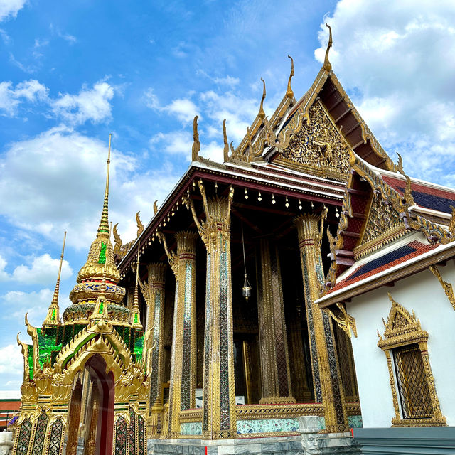 【タイ/バンコク】タイの三大寺院の一つ「ワットプラケオ」