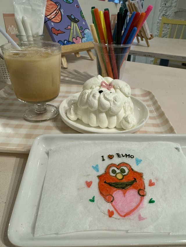 【福岡カフェ】自分でラテやケーキに絵が描ける?!体験型メニューがあるカフェ☕️