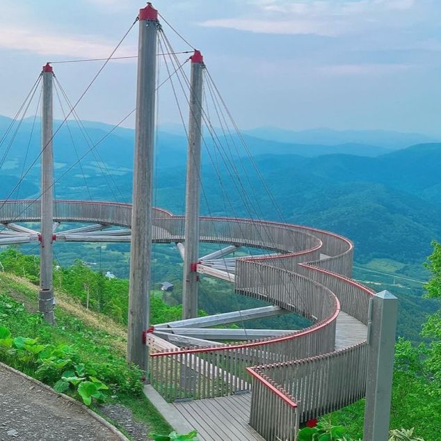 【北海道】空の散歩道☁️「海雲テラス」