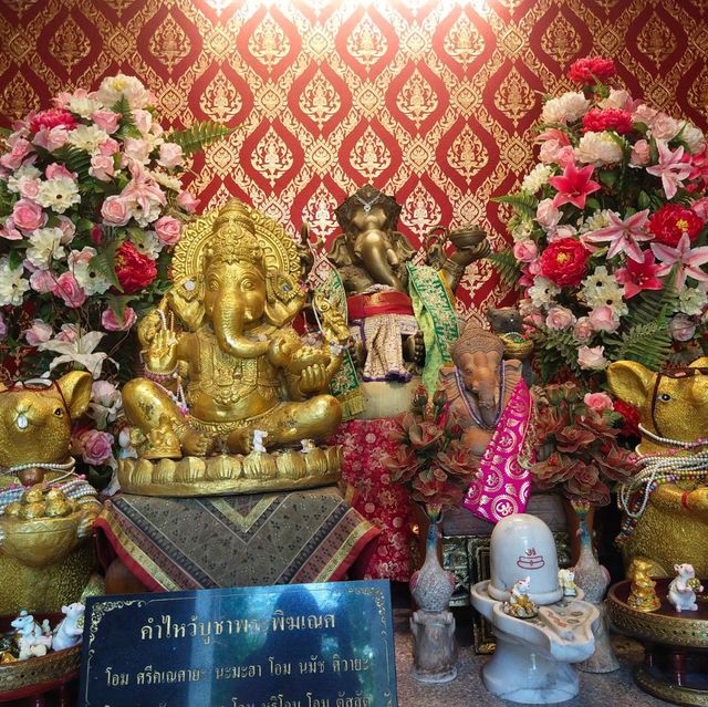 ไหว้องค์พระพิฆเนศ ณ วัดป่าแดด