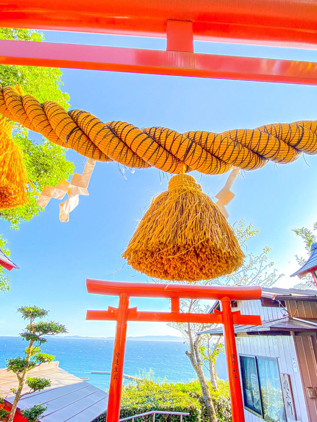 【愛知県 南知多】秘密にしておきたい❣️海の見える🏖絶景神社⛩
