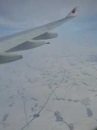 พาไปสนามบินที่ขาวโพลน…ที่เมืองน้ำแข็ง“Harbin"