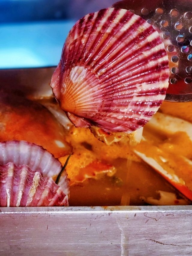 韓國大熱🔥特長50cm韓式海鲜鍋🥘🦀韓國網紅推介美食