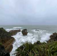 Pancake Rock at Punakaiki New Zealand