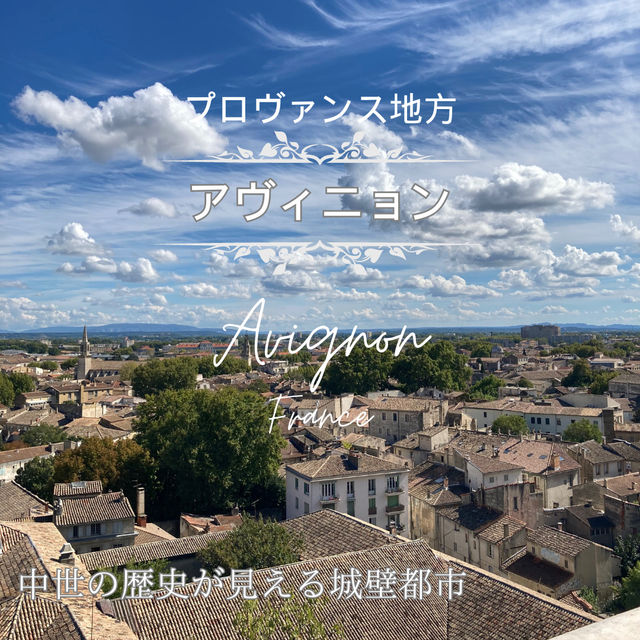 【フランス・アヴィニョン】プロヴァンスの城壁都市